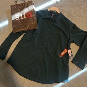 5.11 Tactical NWT Liberty Flex Shirt Women’s XL Deep Green